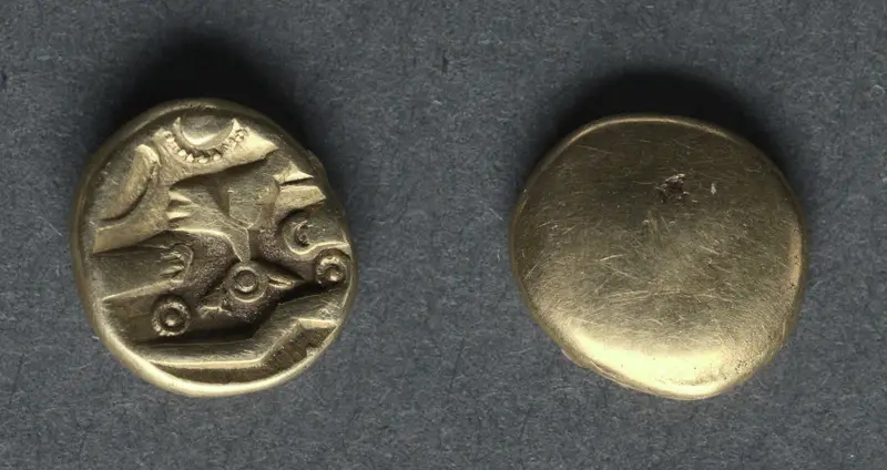 Quarter Stater: Tree (obverse); Plain Field (reverse) — تصویر رکورد موزهٔ هنر کلیولند (دسترسی آزاد)