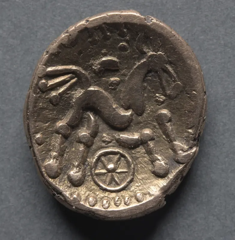 Catti Stater: Tree Symbol on Plain Field (obverse) — تصویر رکورد موزهٔ هنر کلیولند (دسترسی آزاد)