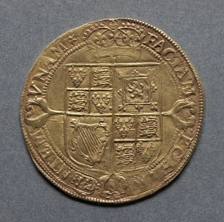 Laurel: Crowned Shield of Arms (reverse) — تصویر رکورد موزهٔ هنر کلیولند (دسترسی آزاد)