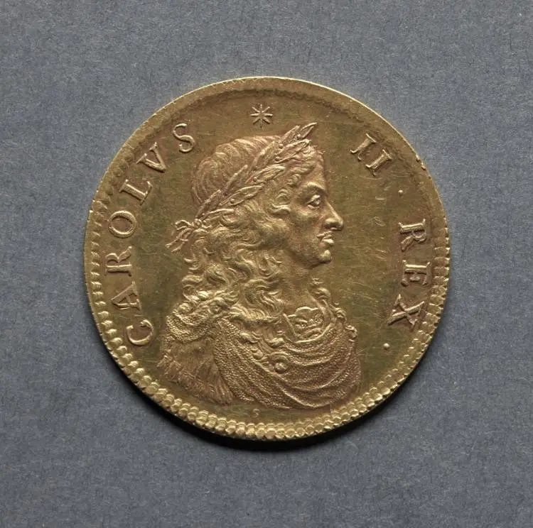 Broad: Charles II (obverse) — تصویر رکورد موزهٔ هنر کلیولند (دسترسی آزاد)