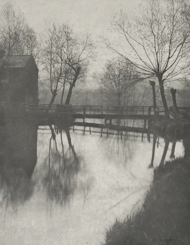 Footbridge Near Chingford — تصویر رکورد موزهٔ هنر کلیولند (دسترسی آزاد)