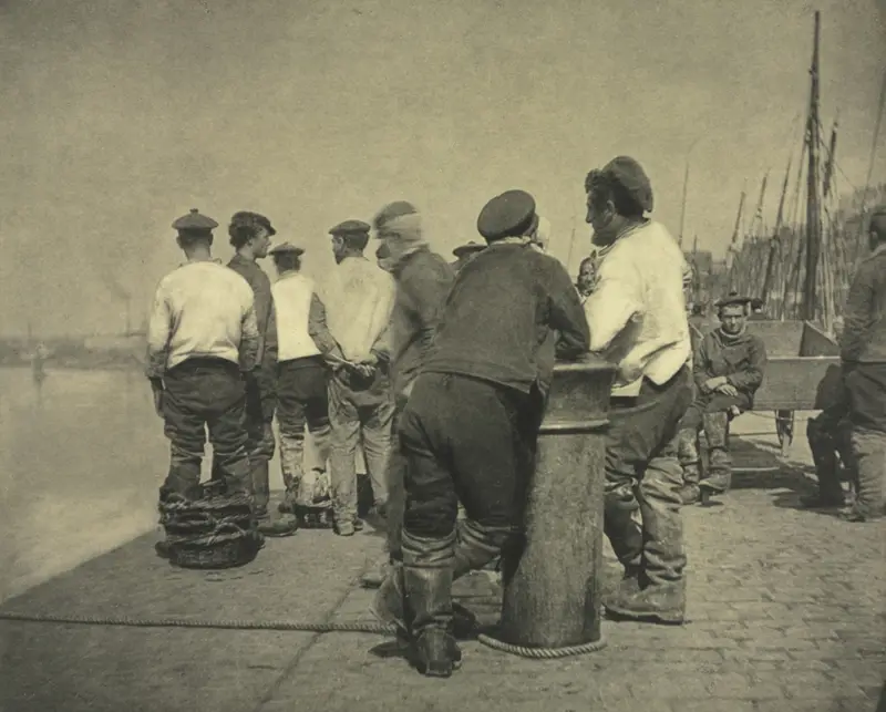 Boulogne Fisherman — تصویر رکورد موزهٔ هنر کلیولند (دسترسی آزاد)