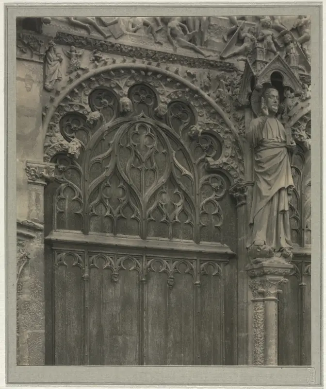 Bourges Cathedral: Crypt Under Nave — تصویر رکورد موزهٔ هنر کلیولند (دسترسی آزاد)