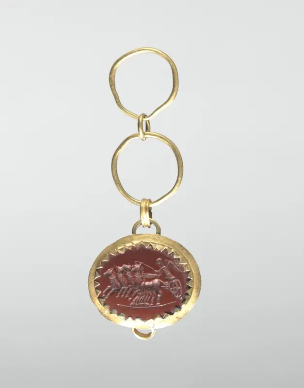 Intaglio: Victory in a Chariot — تصویر رکورد موزهٔ هنر کلیولند (دسترسی آزاد)