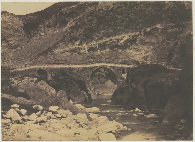 The Bridge of Palalda (near Amelieles-Bains) — تصویر رکورد موزهٔ هنر کلیولند (دسترسی آزاد)