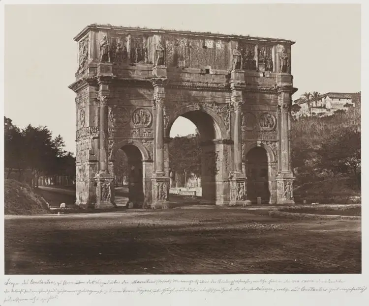Arch of Constantine, Rome — تصویر رکورد موزهٔ هنر کلیولند (دسترسی آزاد)
