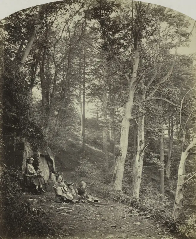 A Path Through a Wood — تصویر رکورد موزهٔ هنر کلیولند (دسترسی آزاد)