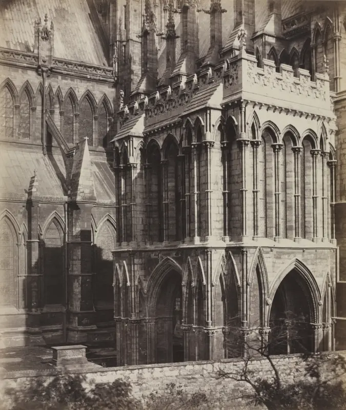 Lincoln Cathedral: The Galilee Porch — تصویر رکورد موزهٔ هنر کلیولند (دسترسی آزاد)