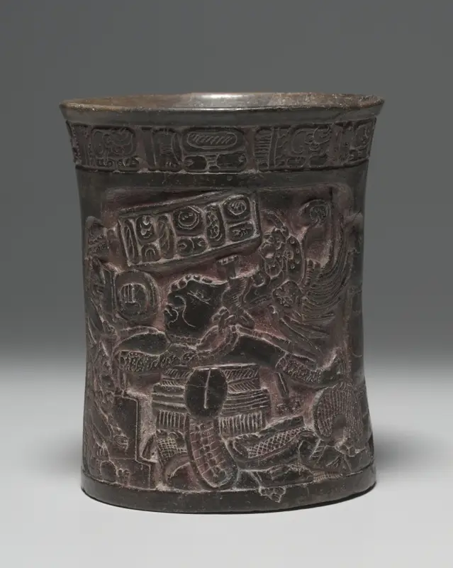 Vessel with Ballplayer — تصویر رکورد موزهٔ هنر کلیولند (دسترسی آزاد)