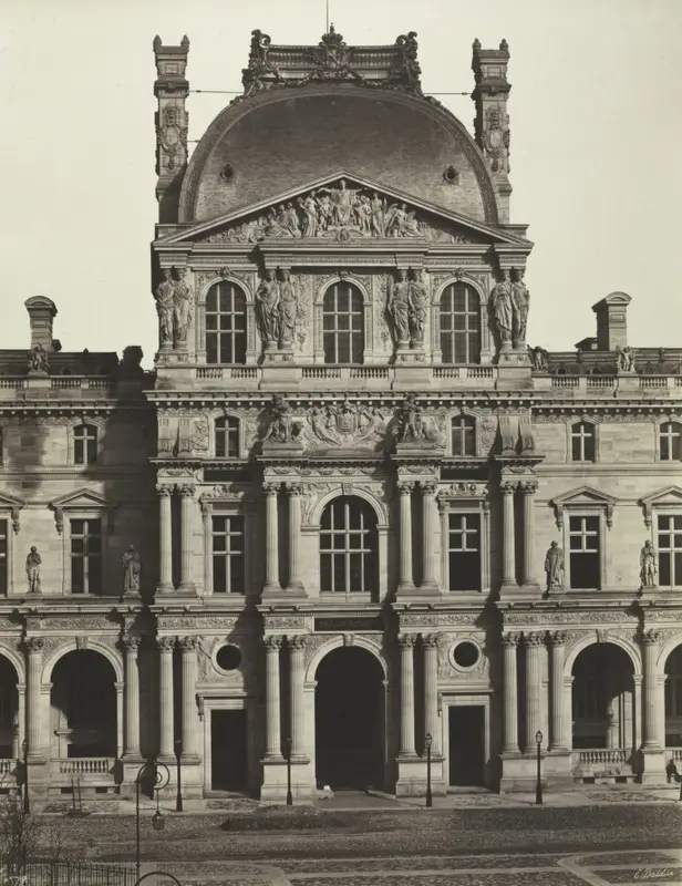 Pavilion Richelieu, Louvre, Paris — تصویر رکورد موزهٔ هنر کلیولند (دسترسی آزاد)