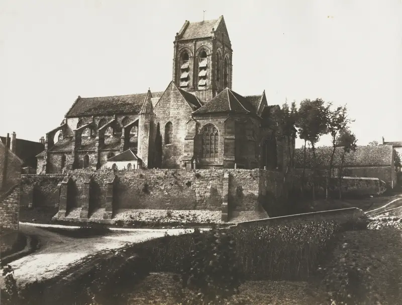 Church at Auvers — تصویر رکورد موزهٔ هنر کلیولند (دسترسی آزاد)