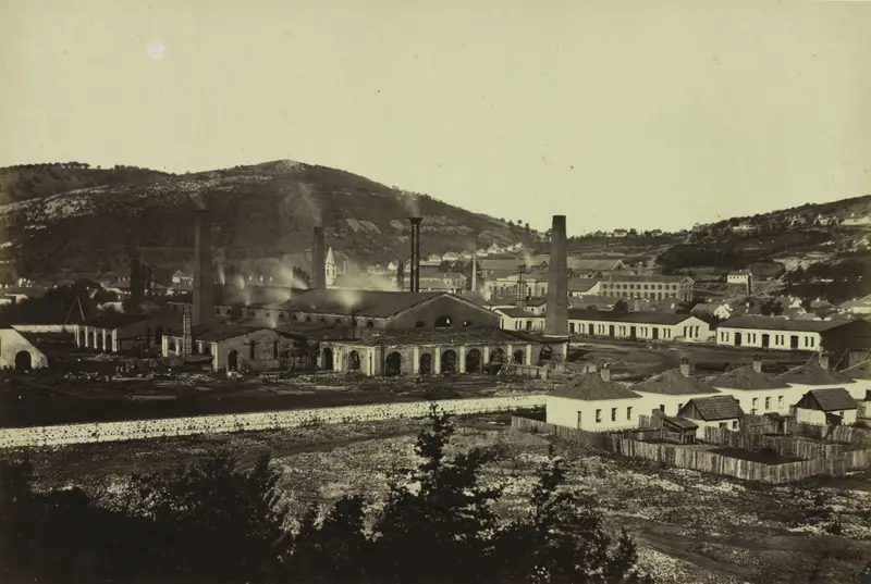 Ironworks in Reschitza — تصویر رکورد موزهٔ هنر کلیولند (دسترسی آزاد)
