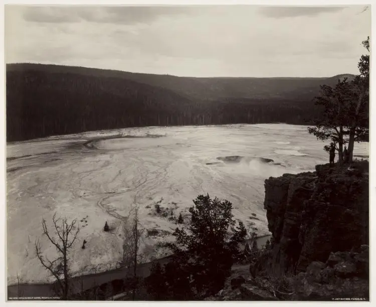 Hell's Half Acre, Prismatic Springs — تصویر رکورد موزهٔ هنر کلیولند (دسترسی آزاد)