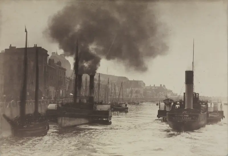 Untitled (Harbor Scene) — تصویر رکورد موزهٔ هنر کلیولند (دسترسی آزاد)
