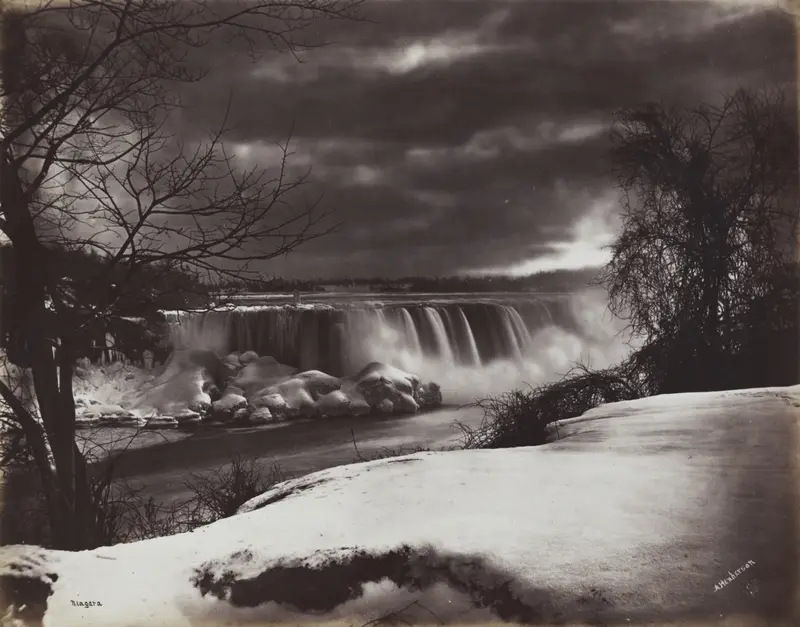 Falls of Niagara — تصویر رکورد موزهٔ هنر کلیولند (دسترسی آزاد)
