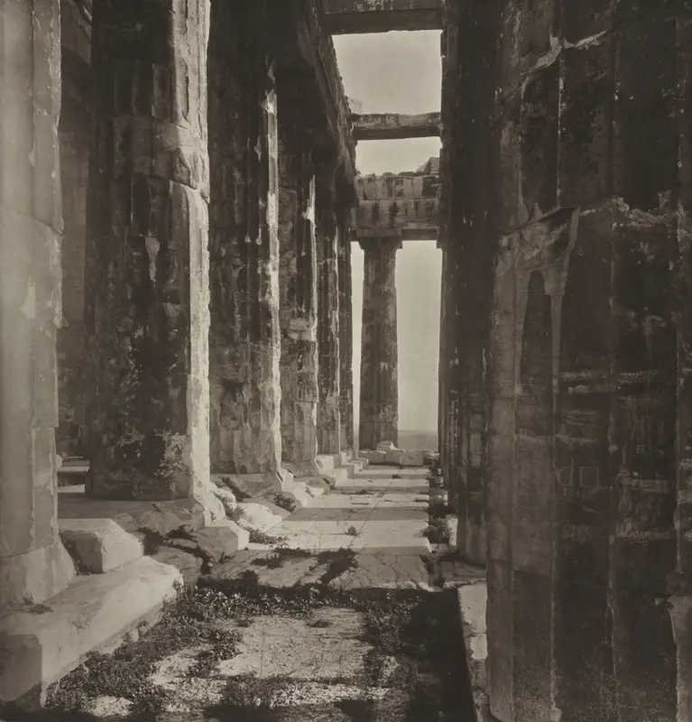 Western Portico of the Parthenon — تصویر رکورد موزهٔ هنر کلیولند (دسترسی آزاد)
