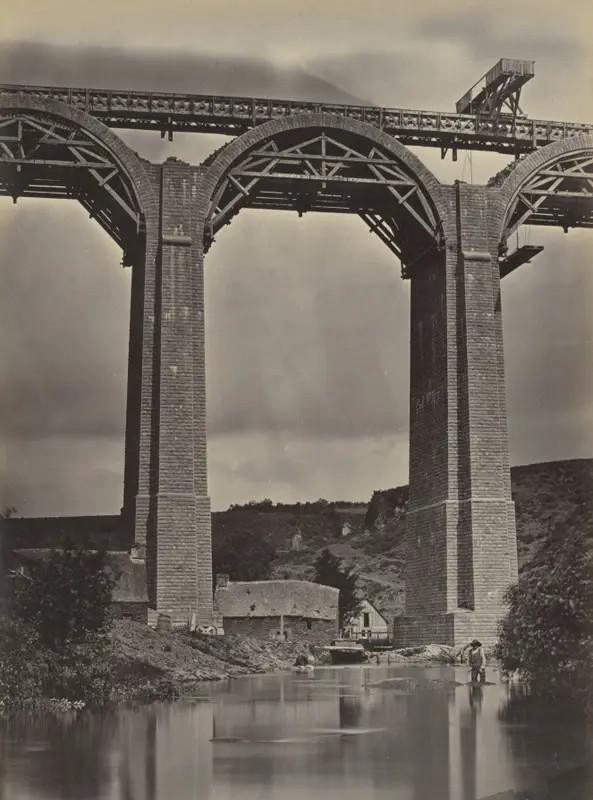 Pont-de-Buis, on the Doufine, France — تصویر رکورد موزهٔ هنر کلیولند (دسترسی آزاد)