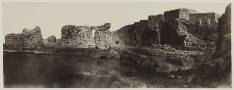 Kaalat el Athlit, Syria, View from the Seaside — تصویر رکورد موزهٔ هنر کلیولند (دسترسی آزاد)
