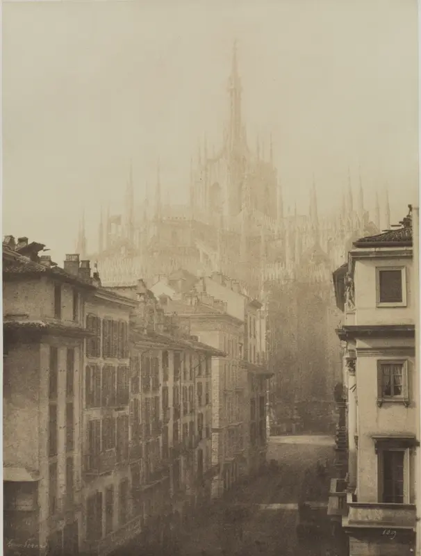 Cathedral from Corso Francesco, Milan — تصویر رکورد موزهٔ هنر کلیولند (دسترسی آزاد)