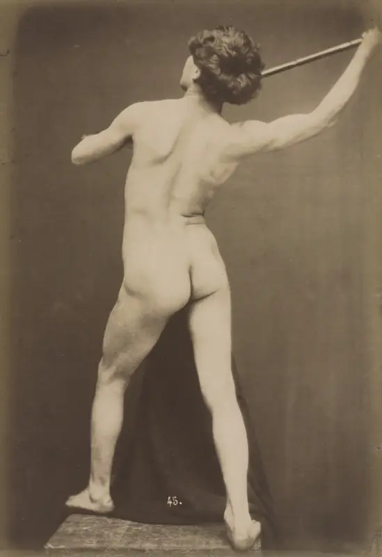 Male Nude — تصویر رکورد موزهٔ هنر کلیولند (دسترسی آزاد)