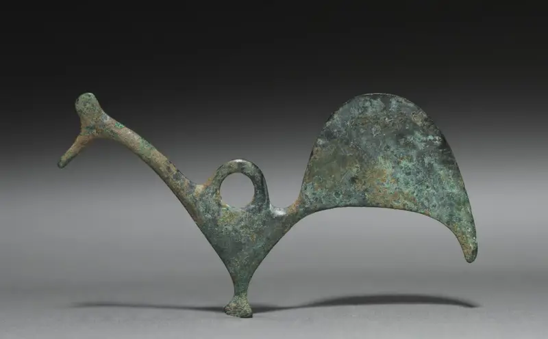 Pendant of a Bird (Rooster?) — تصویر رکورد موزهٔ هنر کلیولند (دسترسی آزاد)