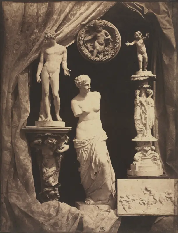 Still Life with Statuary and Drapery — تصویر رکورد موزهٔ هنر کلیولند (دسترسی آزاد)