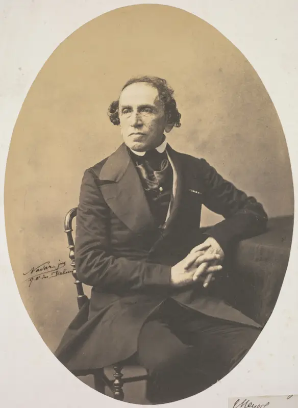 Portrait of Giacomo Meyerbeer (1791–1864) — تصویر رکورد موزهٔ هنر کلیولند (دسترسی آزاد)