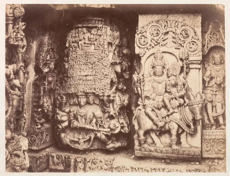 Hoyshaleshvara Temple Sculpture, Halebidu (Halebeedu) — تصویر رکورد موزهٔ هنر کلیولند (دسترسی آزاد)