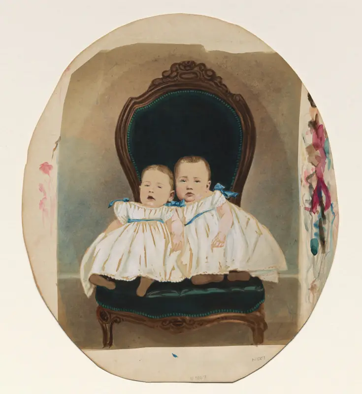 Twin Babies — تصویر رکورد موزهٔ هنر کلیولند (دسترسی آزاد)