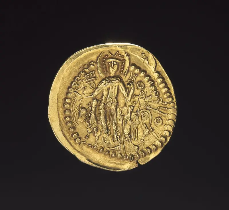 Golden Dinar — تصویر رکورد موزهٔ هنر کلیولند (دسترسی آزاد)