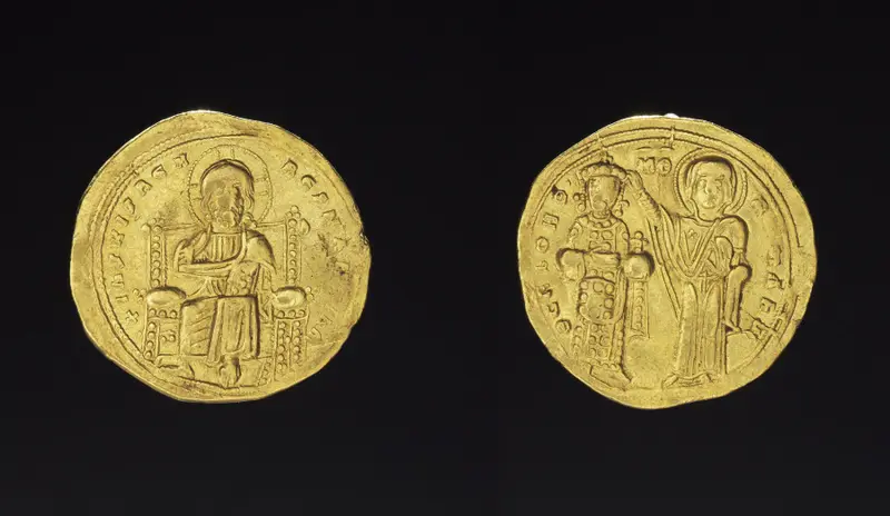 Histamenon of Romanus III — تصویر رکورد موزهٔ هنر کلیولند (دسترسی آزاد)