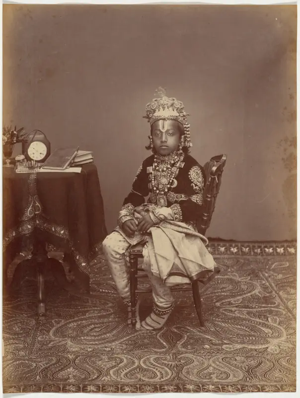 His Highness the Maharaja of Rewa — تصویر رکورد موزهٔ هنر کلیولند (دسترسی آزاد)