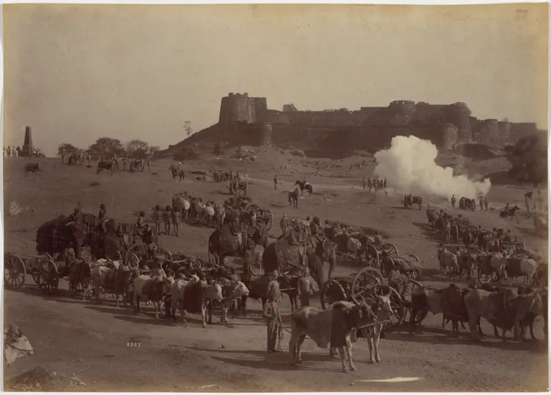 Jhansi Fort and Elephant Battery — تصویر رکورد موزهٔ هنر کلیولند (دسترسی آزاد)