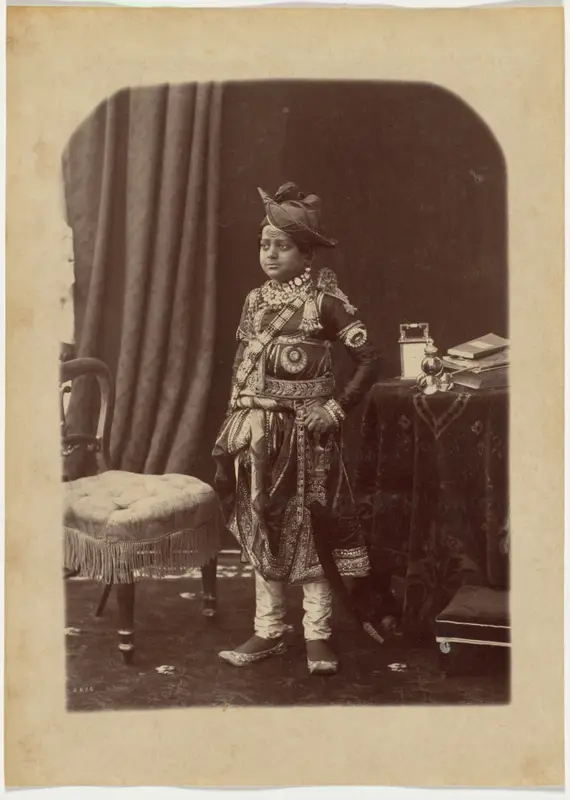 His Highness Maharaja Scindia of Gwalior — تصویر رکورد موزهٔ هنر کلیولند (دسترسی آزاد)