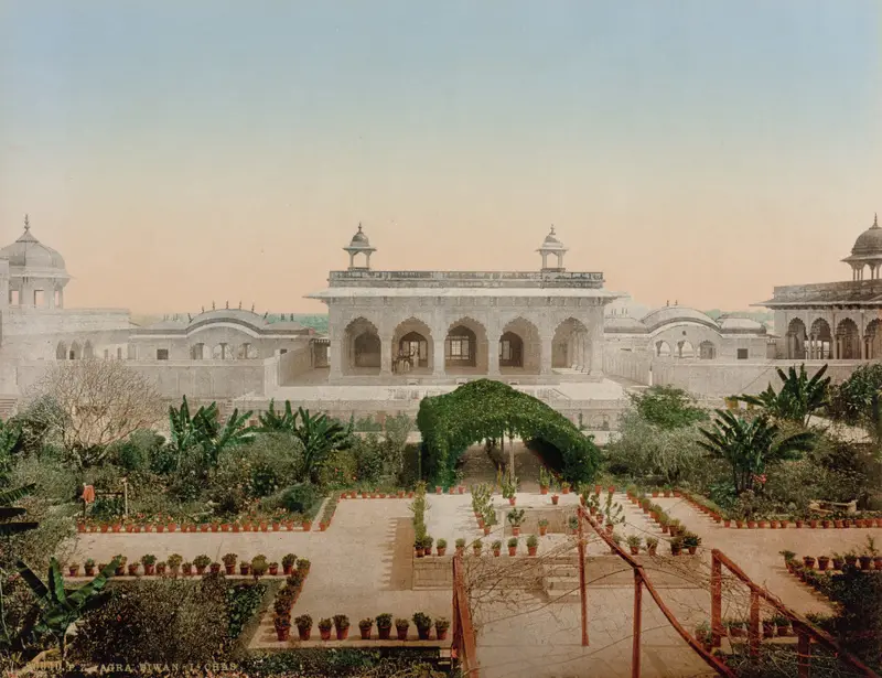 Agra. Diwan-i-Chas — تصویر رکورد موزهٔ هنر کلیولند (دسترسی آزاد)