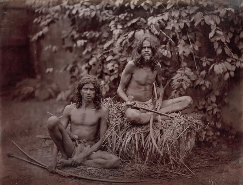 Veddahs of Ceylon — تصویر رکورد موزهٔ هنر کلیولند (دسترسی آزاد)
