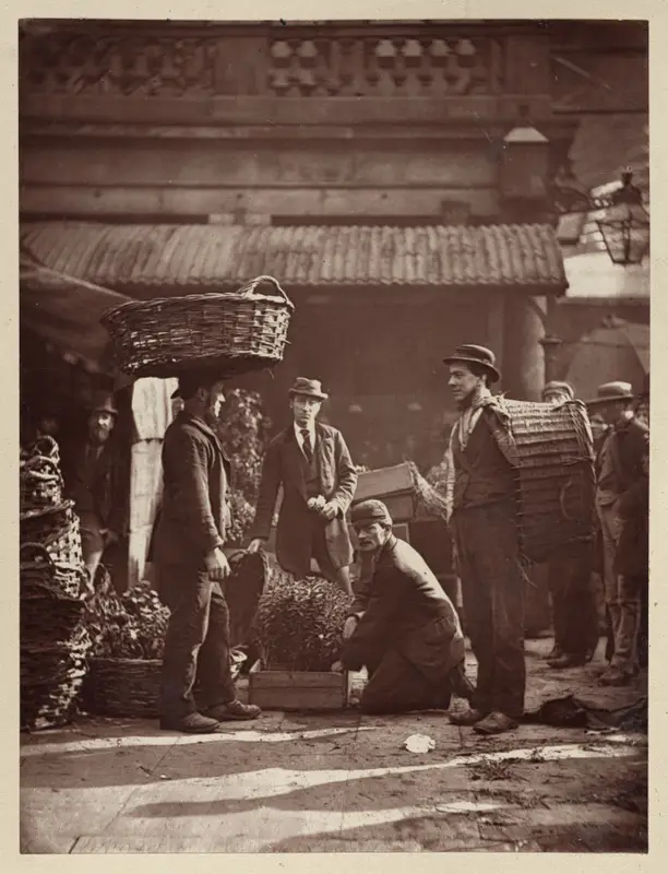Covent Garden Labourers — تصویر رکورد موزهٔ هنر کلیولند (دسترسی آزاد)