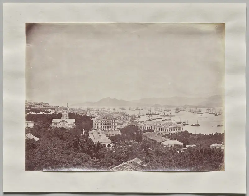 Untitled (General view of Hong Kong from the Scandal Point looking west) — تصویر رکورد موزهٔ هنر کلیولند (دسترسی آزاد)