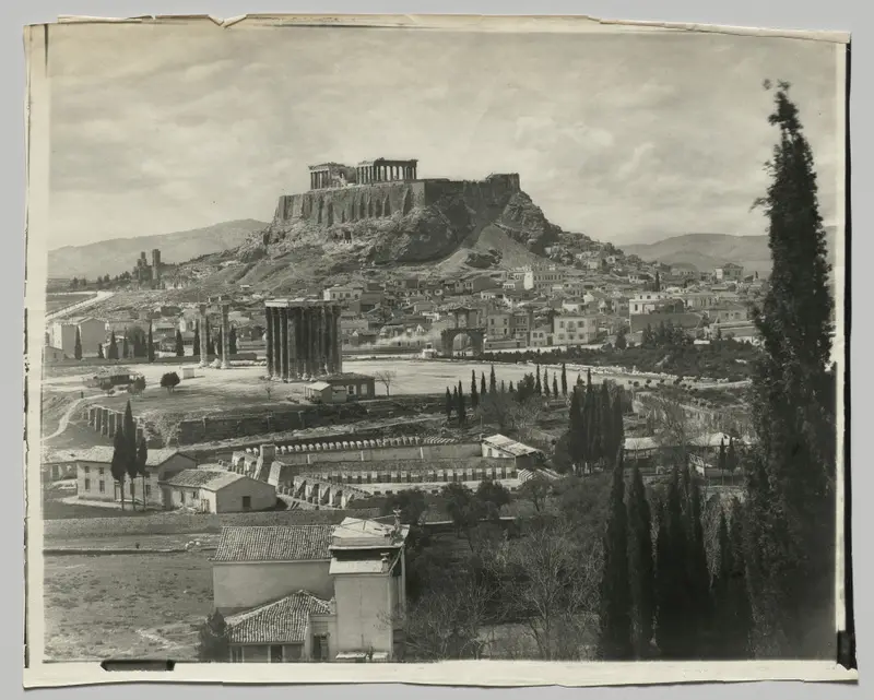 View of the Acropolis — تصویر رکورد موزهٔ هنر کلیولند (دسترسی آزاد)