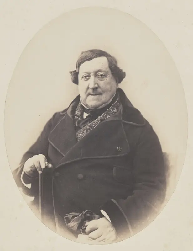 Gioachino Antonio Rossini — تصویر رکورد موزهٔ هنر کلیولند (دسترسی آزاد)