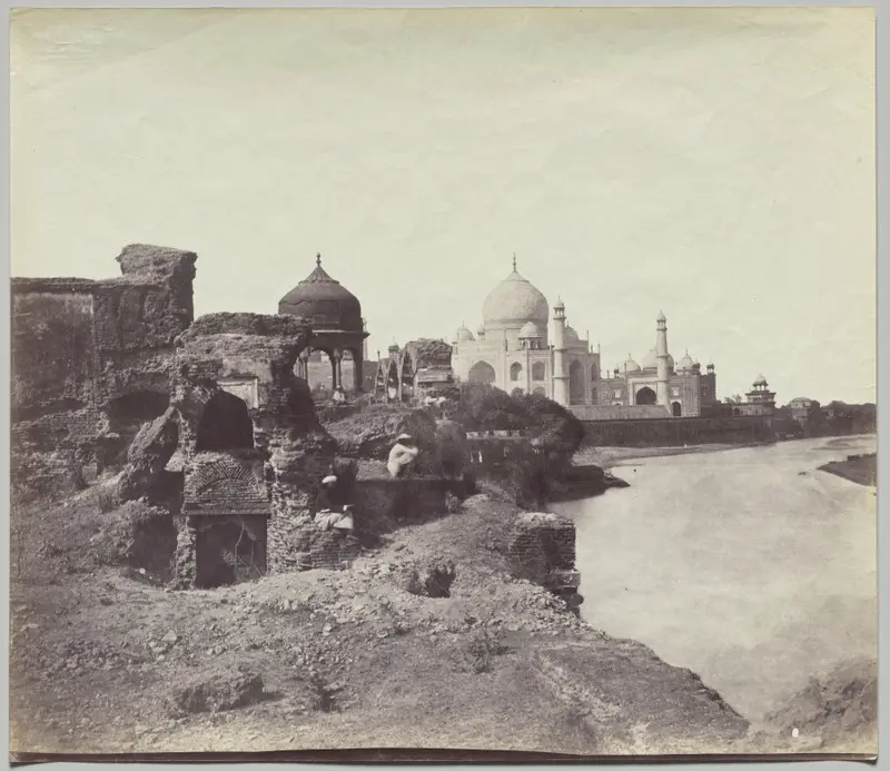 The Taj Mahal — تصویر رکورد موزهٔ هنر کلیولند (دسترسی آزاد)