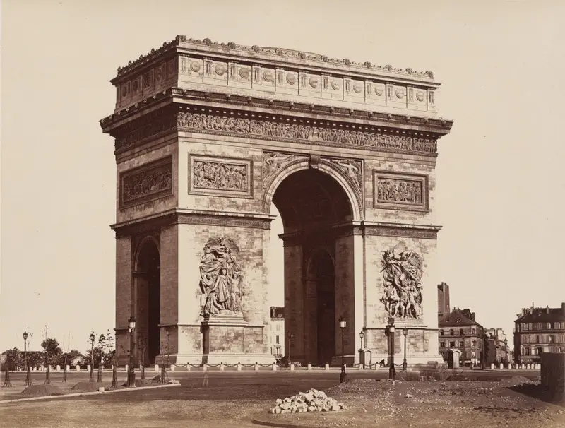 Arc de Triomphe de l'Etoile, Paris — تصویر رکورد موزهٔ هنر کلیولند (دسترسی آزاد)