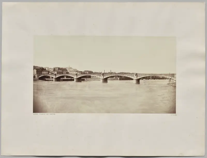 Lyon. Viaduc du Rhône — تصویر رکورد موزهٔ هنر کلیولند (دسترسی آزاد)