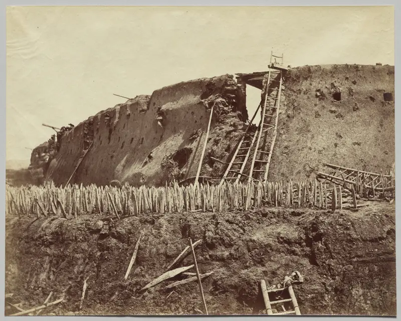 Angle of Taku Fort at which the French entered — تصویر رکورد موزهٔ هنر کلیولند (دسترسی آزاد)