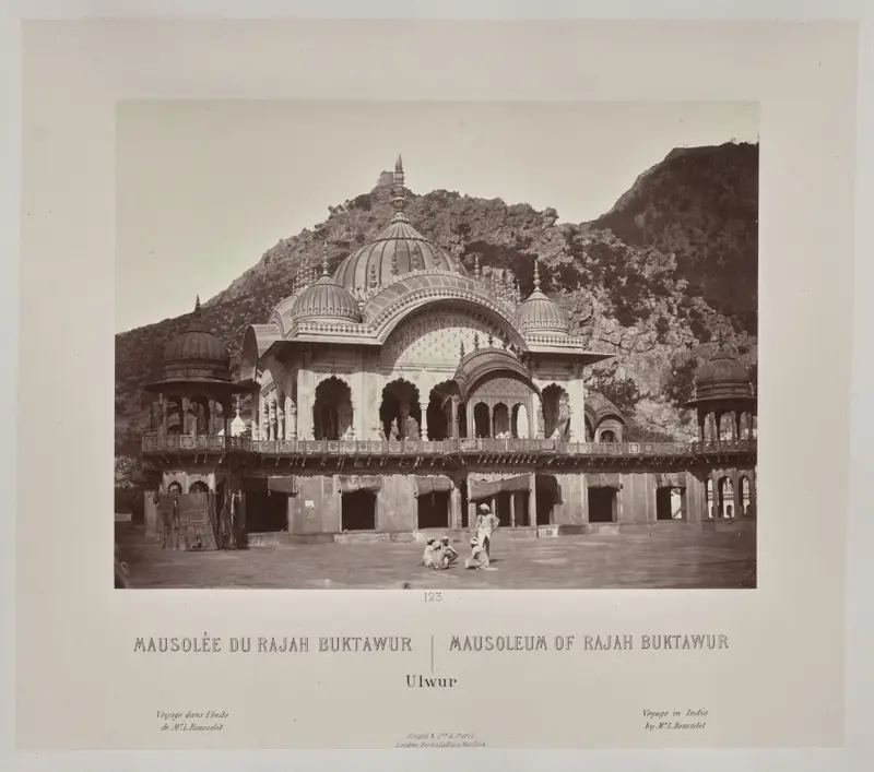 Mausoleum of Rajah Buktawur, Ulwur — تصویر رکورد موزهٔ هنر کلیولند (دسترسی آزاد)
