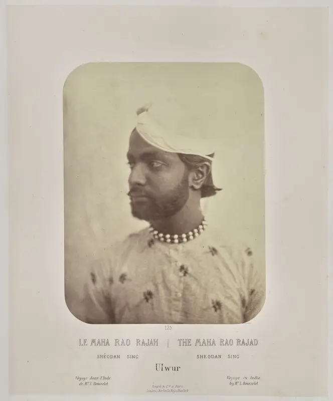 The Maha Rao Rajad, Sheodan Sing, Ulwur — تصویر رکورد موزهٔ هنر کلیولند (دسترسی آزاد)