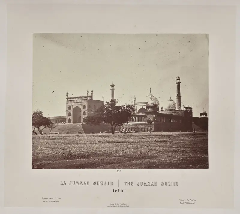 The Jummah Musjid, Delhi — تصویر رکورد موزهٔ هنر کلیولند (دسترسی آزاد)