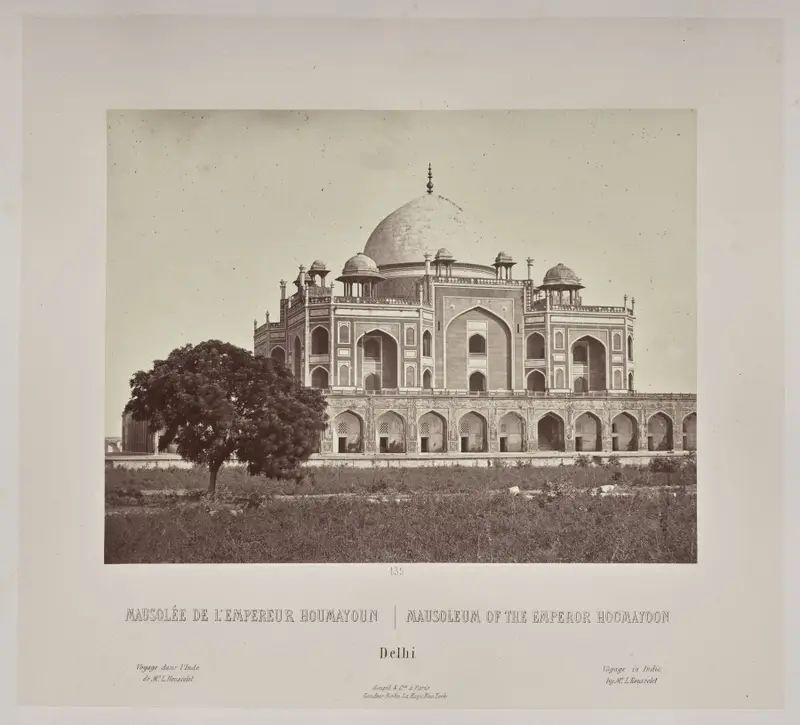 Mausoleum of the Emperor Hoomayoon, Delhi — تصویر رکورد موزهٔ هنر کلیولند (دسترسی آزاد)