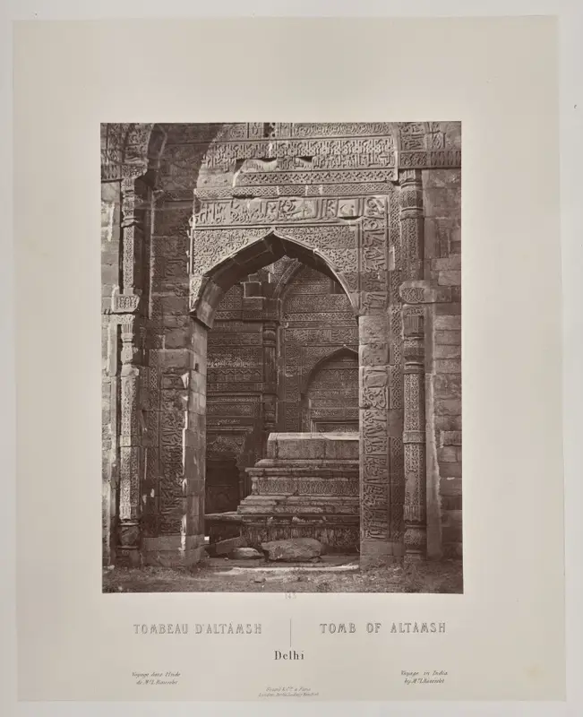 Tomb of Altamsh, Delhi — تصویر رکورد موزهٔ هنر کلیولند (دسترسی آزاد)