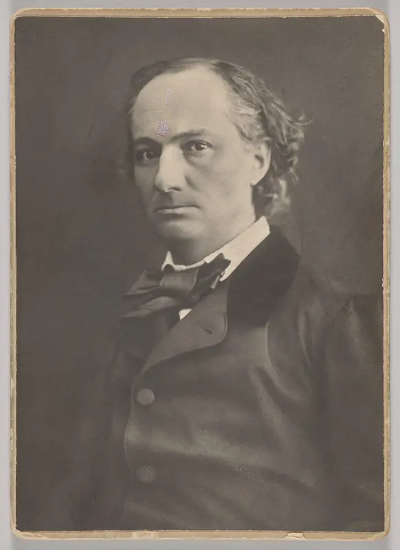 Portrait of Baudelaire — تصویر رکورد موزهٔ هنر کلیولند (دسترسی آزاد)